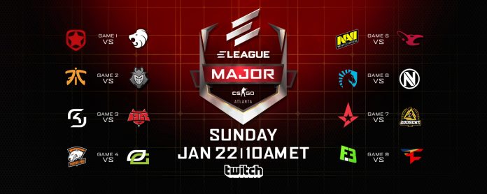 Eleague Major 2017 Day 1