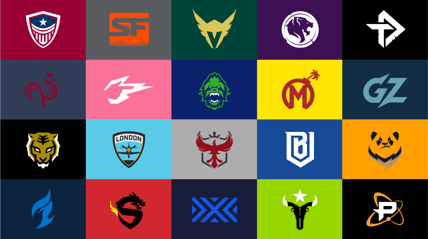 overwatch league 20 team logos