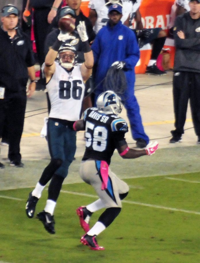 Philadephia Eagles Tight End Zach Ertz